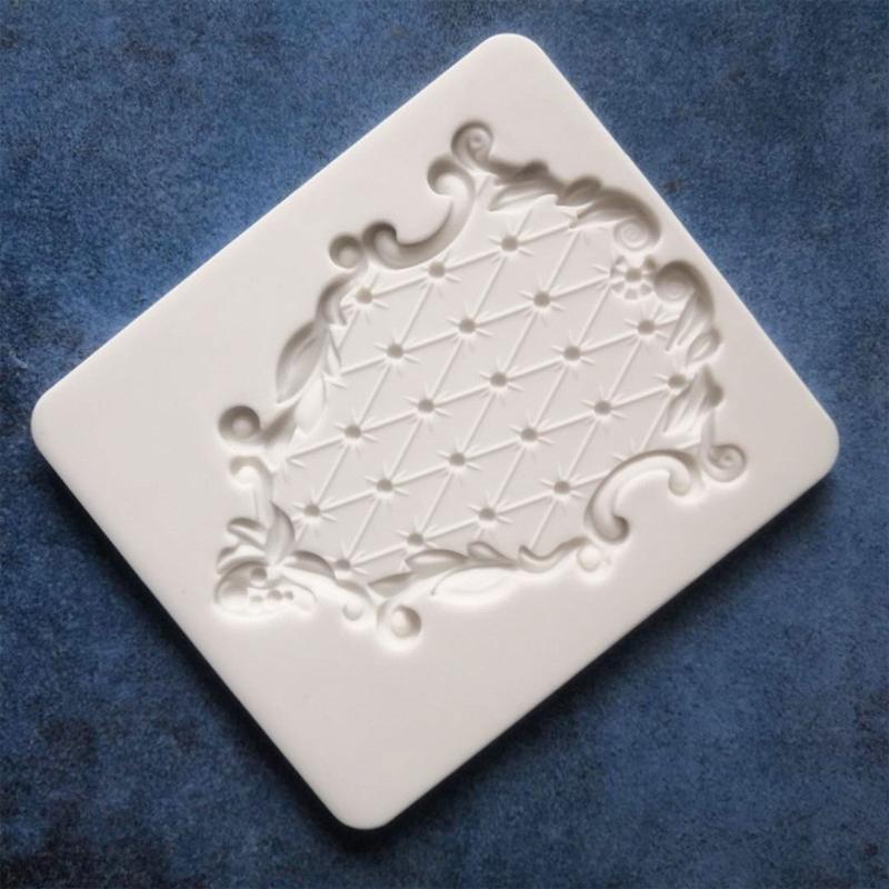 Silicone Cookie Cutters European Style Picture Frame Baking Tool Cake Decoration