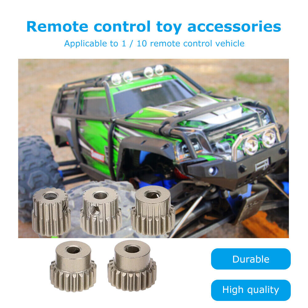 5pcs 3.175mm 48DP 16T 17T 18T 19T 20T Pinion Motor Gear Kit for 1/10 RC Car