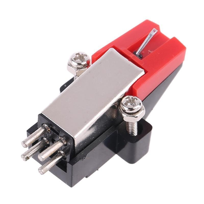2pieces Turntable Moving Magnet Stereo Vinyl Record Player Needle Replacement