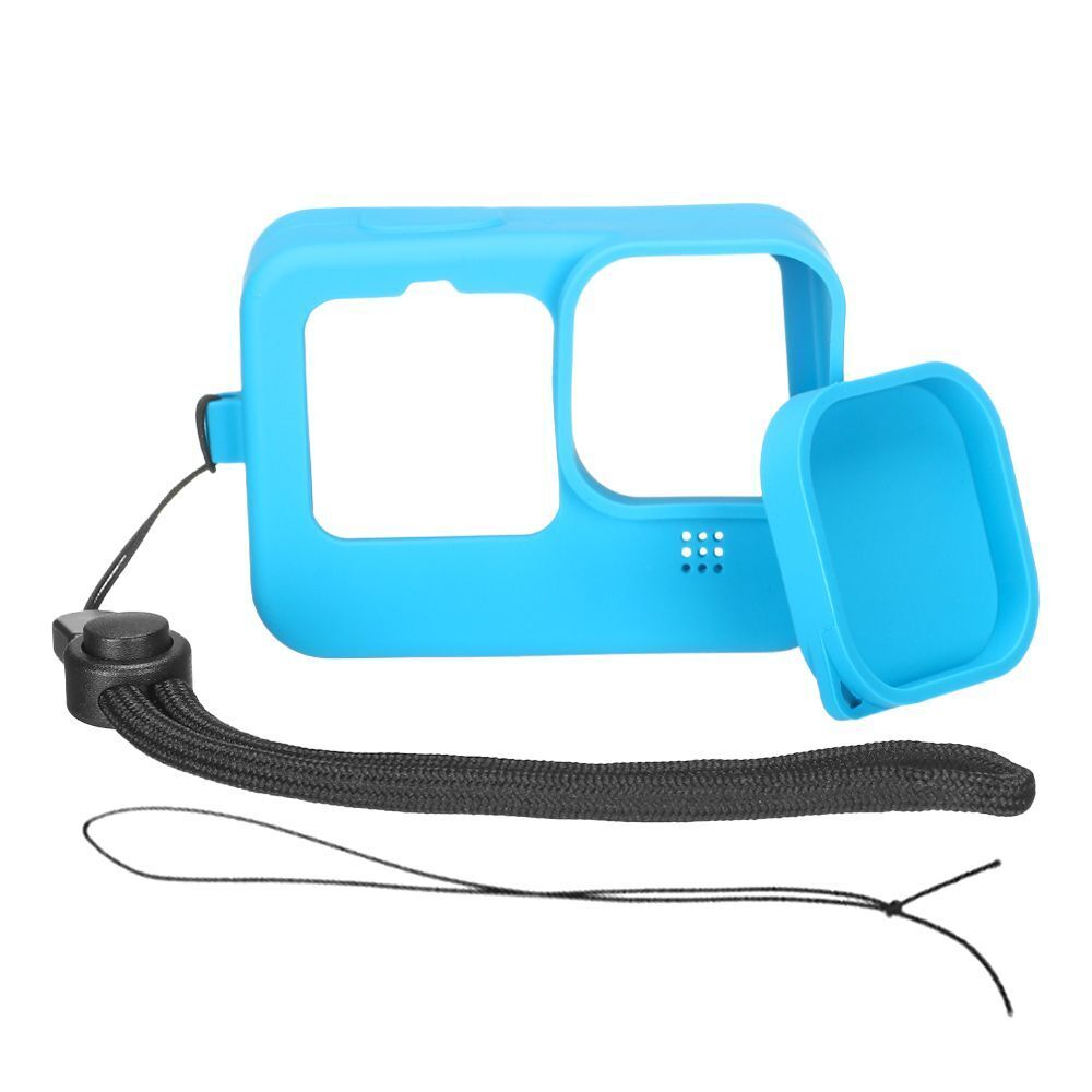 Accessories Protective Cover With Lens Cover/Lanyard For Gopro Hero 10 Black