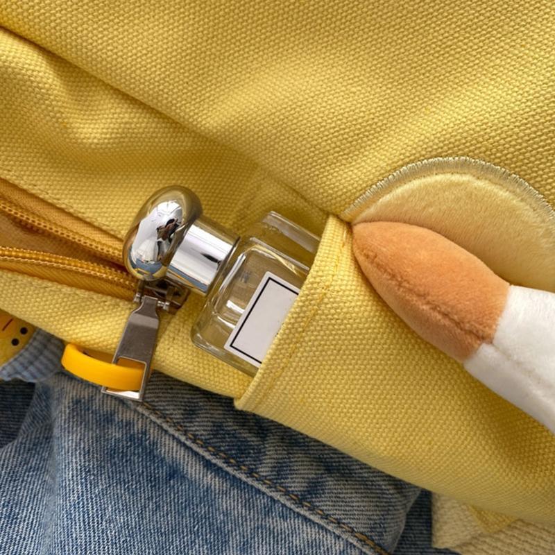 Women's Casual Holiday Daypack Cartoon Cheese Pattern Backpacks Cute Dating Bag