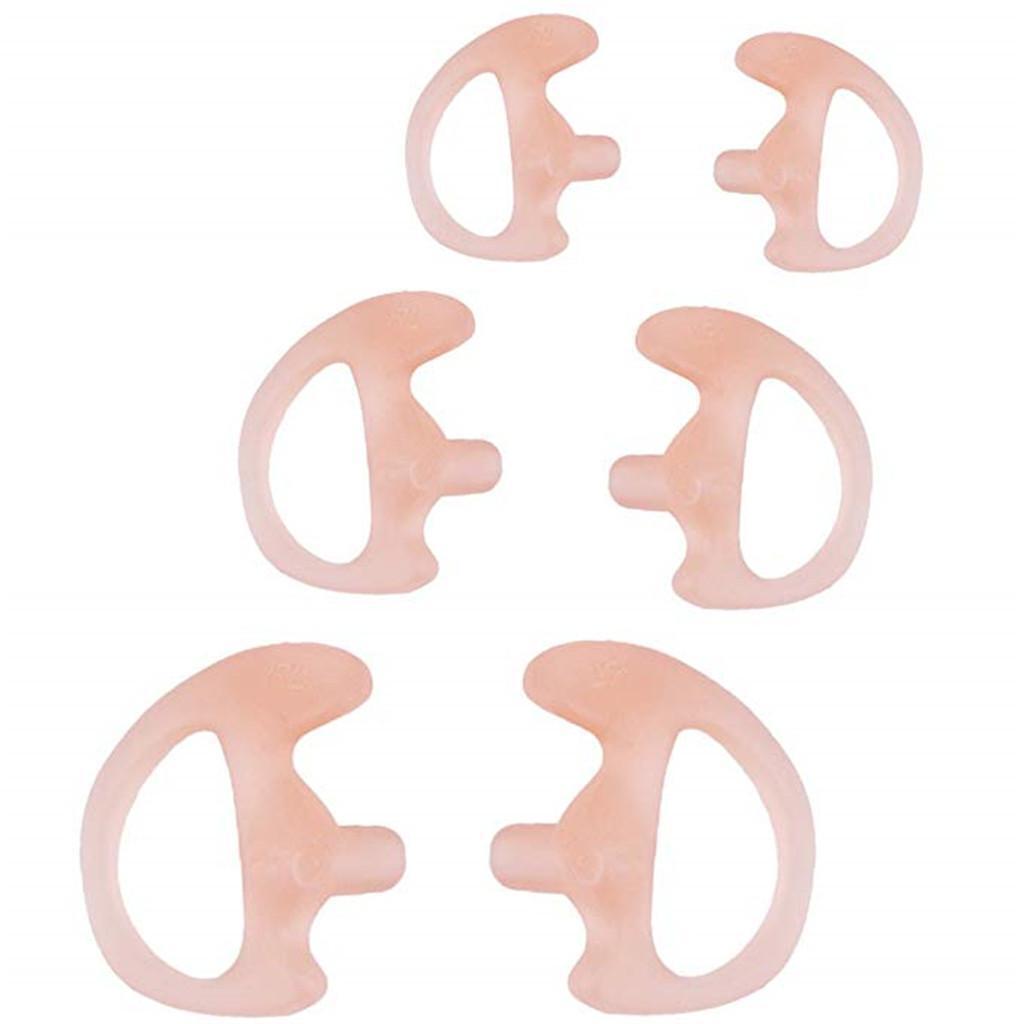3 Pairs Silicone Ear Bud for  Acoustic Tube Earpiece -