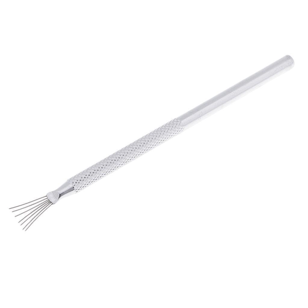 Aluminium Wire Clay DIY Sculpting Tool 7 Pins Ceramics Pottery Texture Brush
