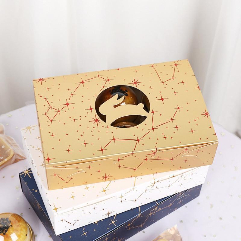 Mooncake Box Packing Box For Cake Cookie Baking Mid-Autumn Festival Packing Box