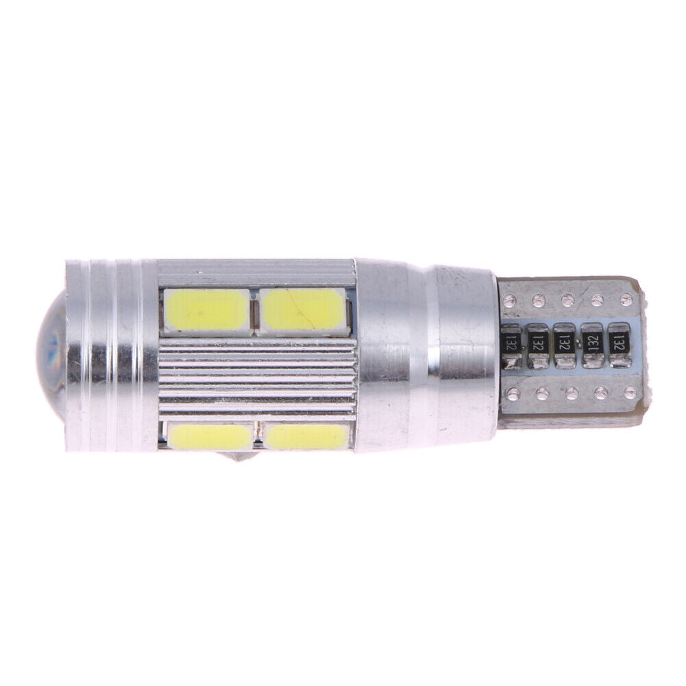 2 X T10 Show Wide Light Canbus T10 5630 10SMD W5W Car Led Lights