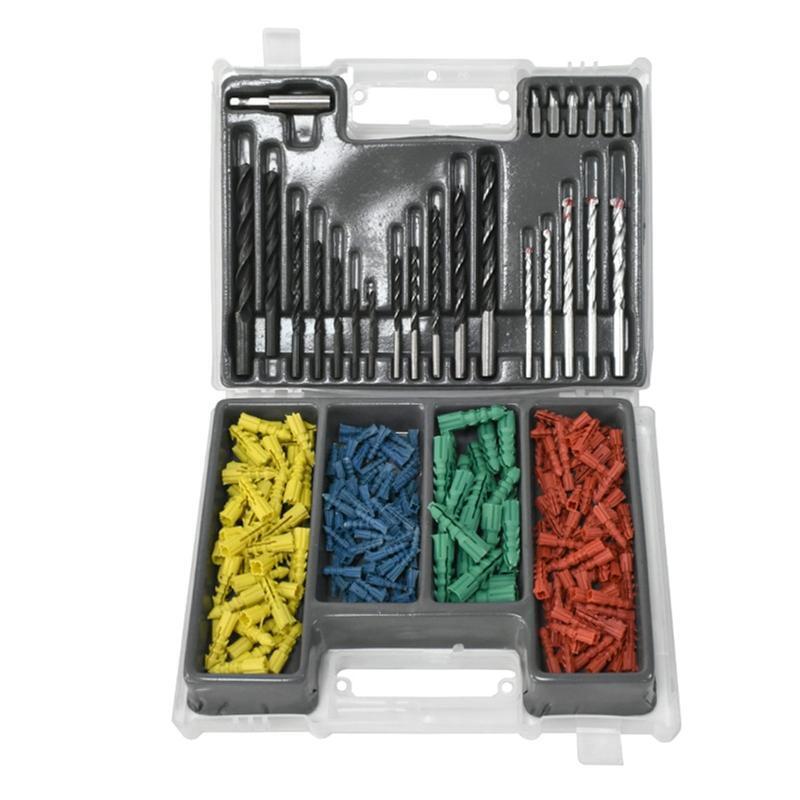 300 Pcs/Set  2-10mm Twist Drill Bits 4-10mm Three Pointed Woodworking Drill Bits