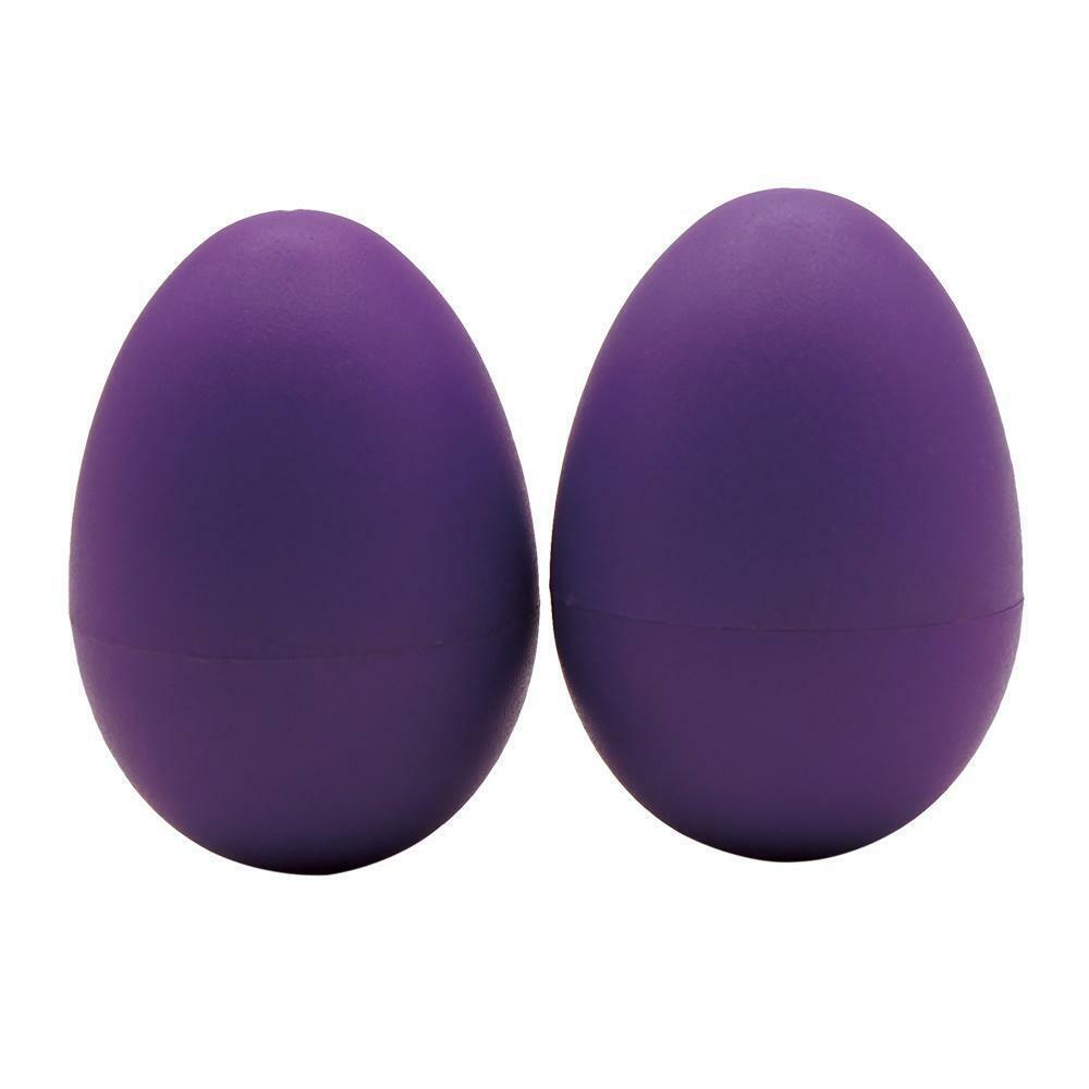 2x Purple Maracas  Shaking Eggs  Children Schools Musical Instrument