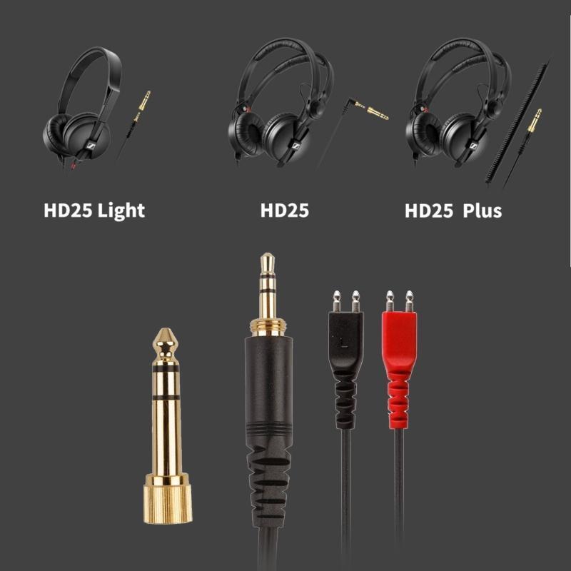 Replacement Audio Cable forSennheiser HD-25-sp HD-222 HD-224, HD230,HD250,HD-25