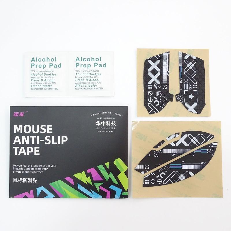 HZ-B-XX Mouse Skin Non Slip Suck Sweat Mouse Skates For RazerViper V2 Pro Mice