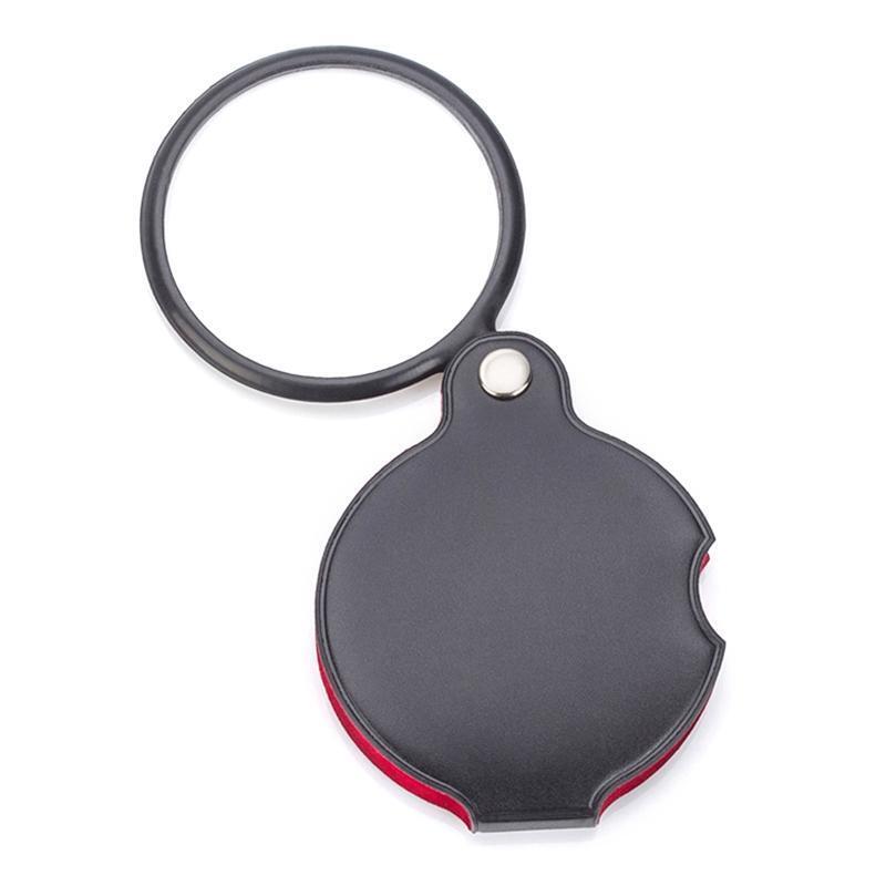 8X Jewelry Magnifier Folding Magnifying Glass Mini Pocket Hand Loupe Optical