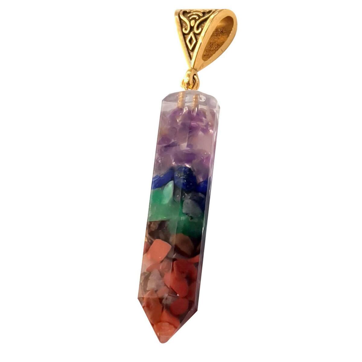 Hexagonal Necklace Spiritual  Conical Shape for  Mom Girlfriend