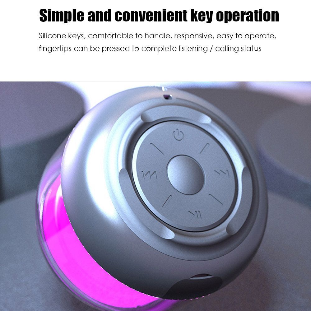 Portable Mini Bass Outdoor Stereo Sound Wireless Colorful Bluetooth Speaker