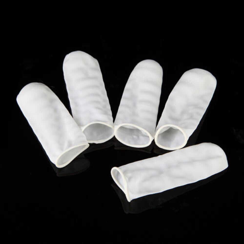 Fingertip Protective Rubber Gloves Finger Cots Protector Gloves Finger Cover