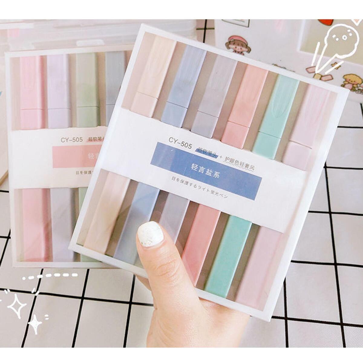 12x Highlighters  Set Writing Marker Pen  Journal Girl Gifts