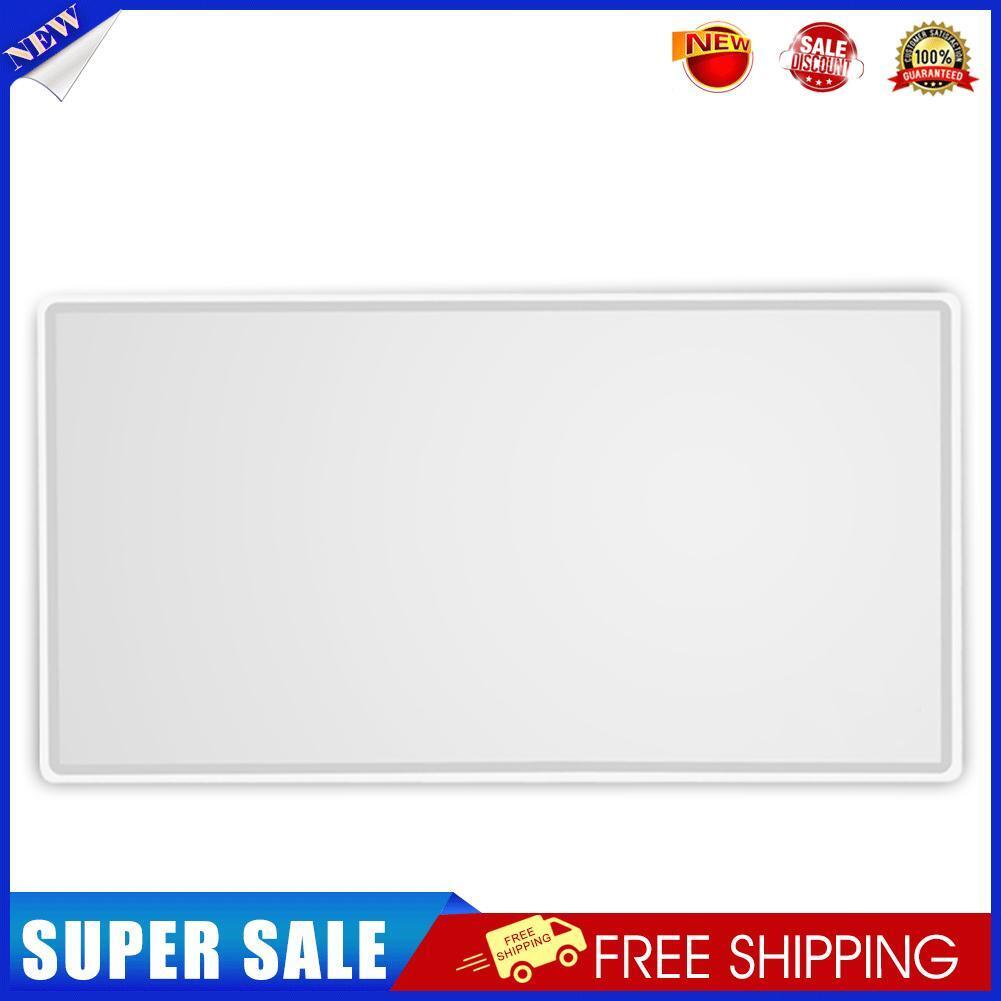 Stainless Steel Cosmetic Mirror Car Sun Visor Makeup Mirror (150x80mm)