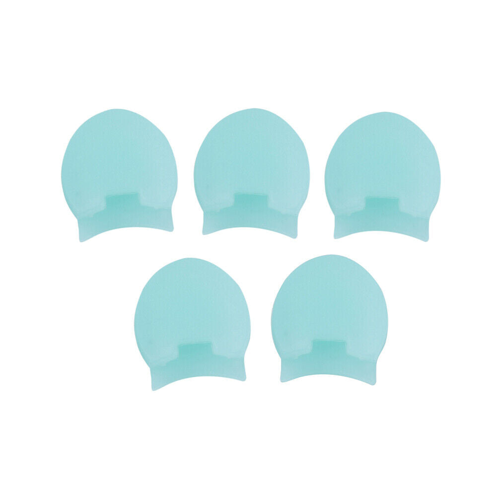 5pcs Clarinet Thumb Rest Covers Finger Rest Protective Pads (Light Blue)