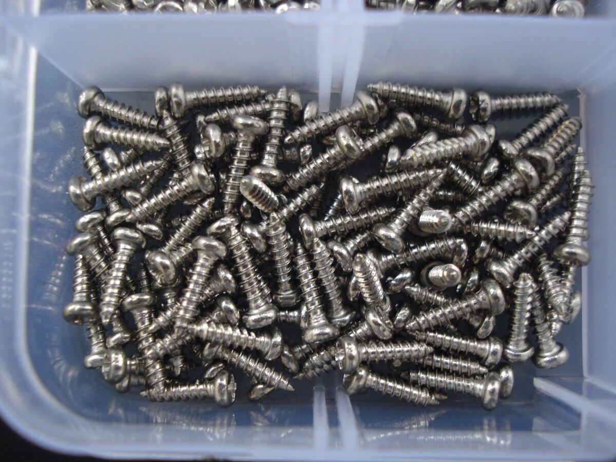 M2 Stainles Steel Phillips Pan Head Self Tapping Screws Assortment Kit 700 pcs