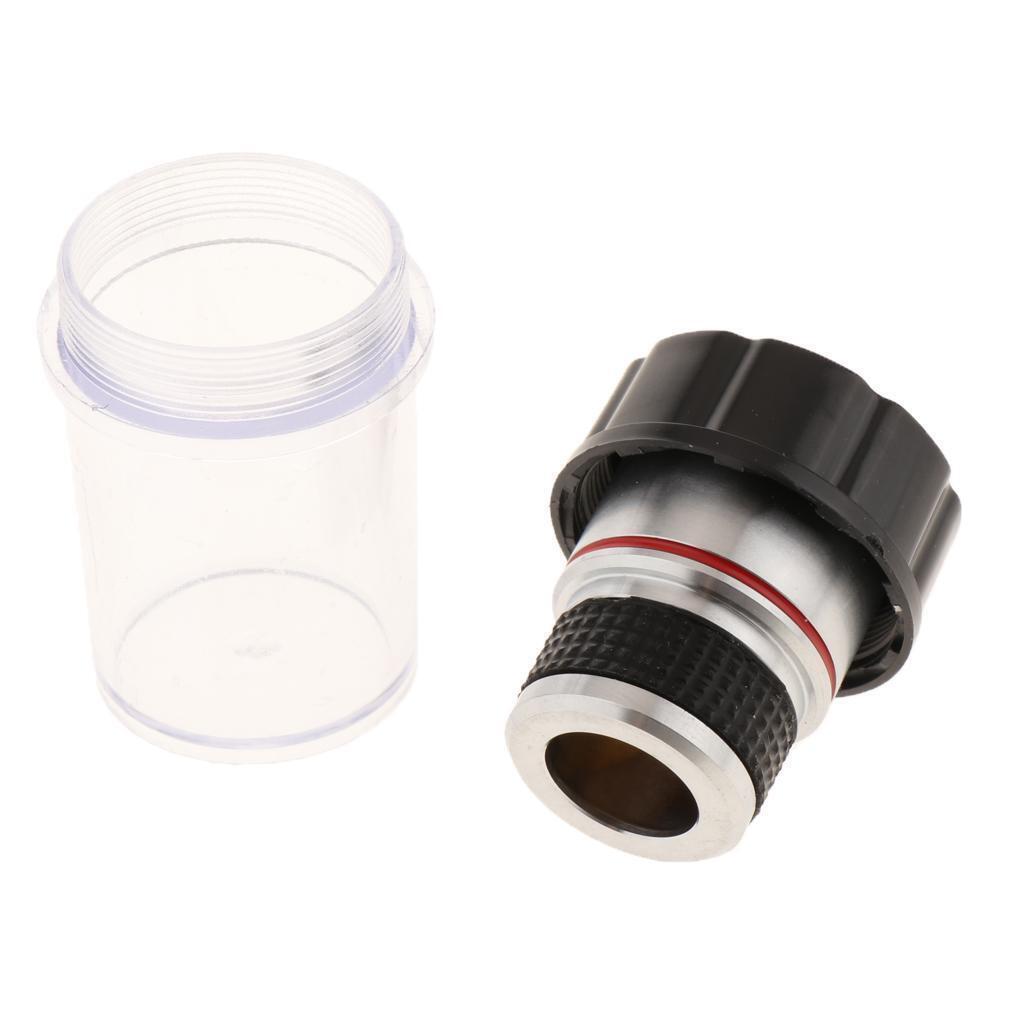 160 / 0.17 4X Achromatic Objective Lens 20.2mm RMS for Biological