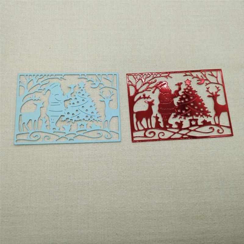 Christmas Elements Metal Cutting Dies Stencil DIY Scrapbooking Album Paper Card