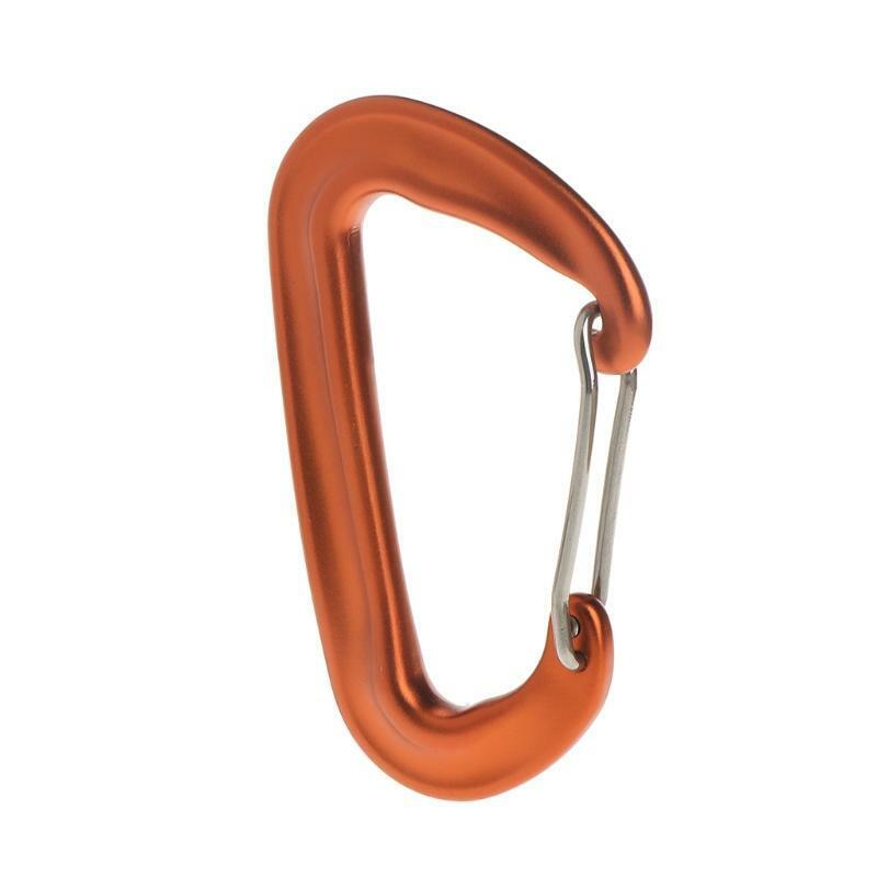 Heavy Duty D Ring Carabiners Clip for Climbing Rappelling, D Shaped Carabiner