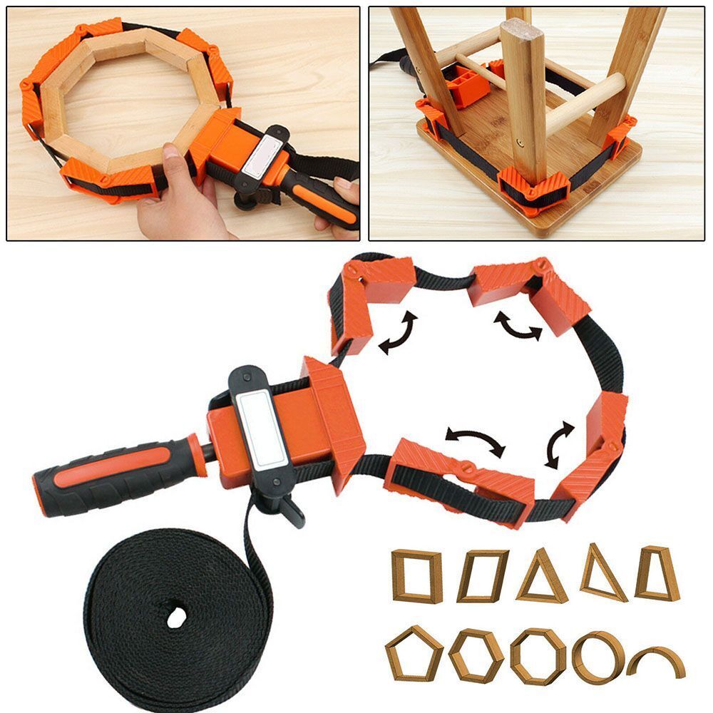 Mitre Vise Tool Corner Clip Band Strap Clamp Picture Frame Nylon Strap Clip