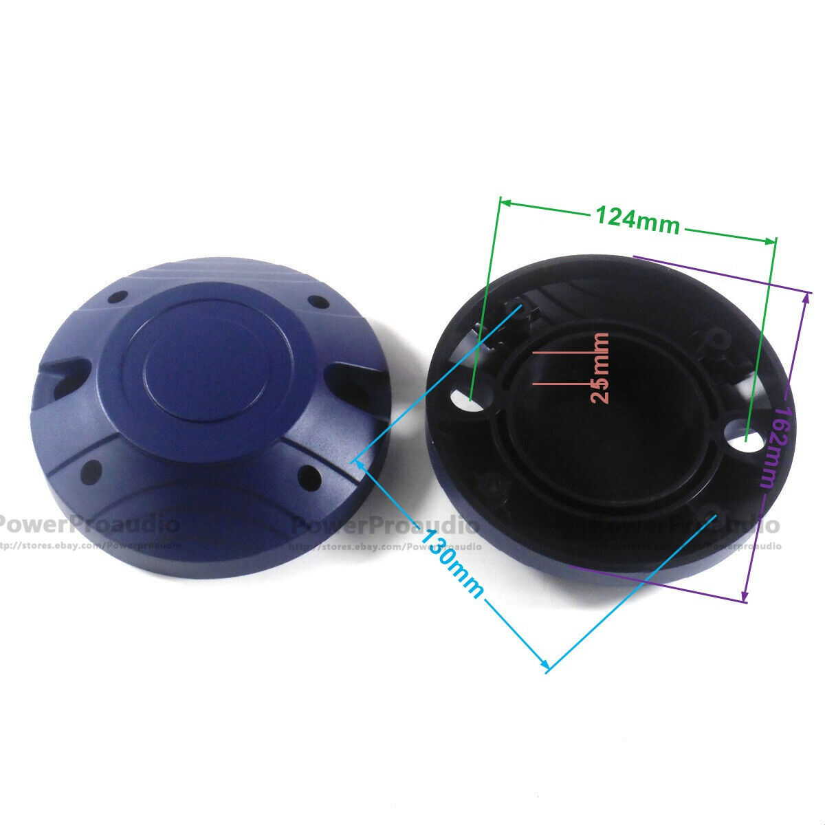 2PCS plastic cover for72.2/72mm core  compression driver  Repair #1