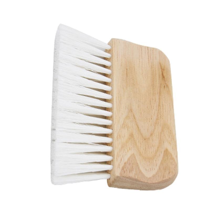 Art Brush with Wooden Handle Portable Watercolor Brush Flat Brush for Wood Wall