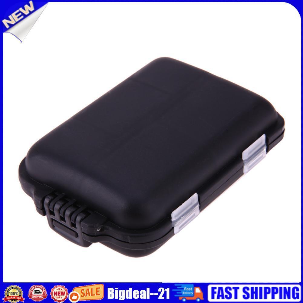 10 Compartments Fishing Tackle Box Lure Hook Rig Bait Plastic Storage Case