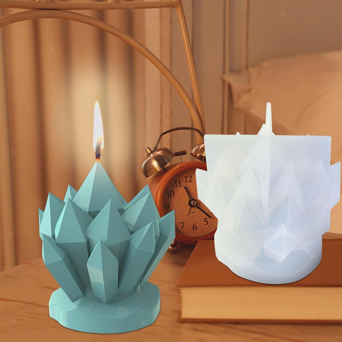 Handmade Candle Molds Casting Moulds Flower Cluster  Candle Making