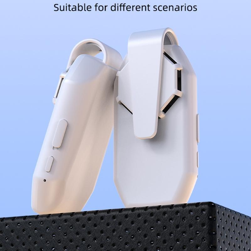 Wearable Air Face Fan USB Rechargeable Mini Portable Clip Fan for Outdoor Travel
