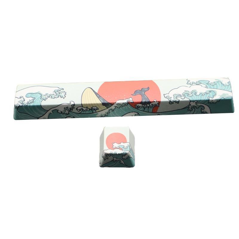 2 Keys OEM Profile Custom Keycaps PBT Dye Sub Space ESC Keys Keycap Spacebar Cap