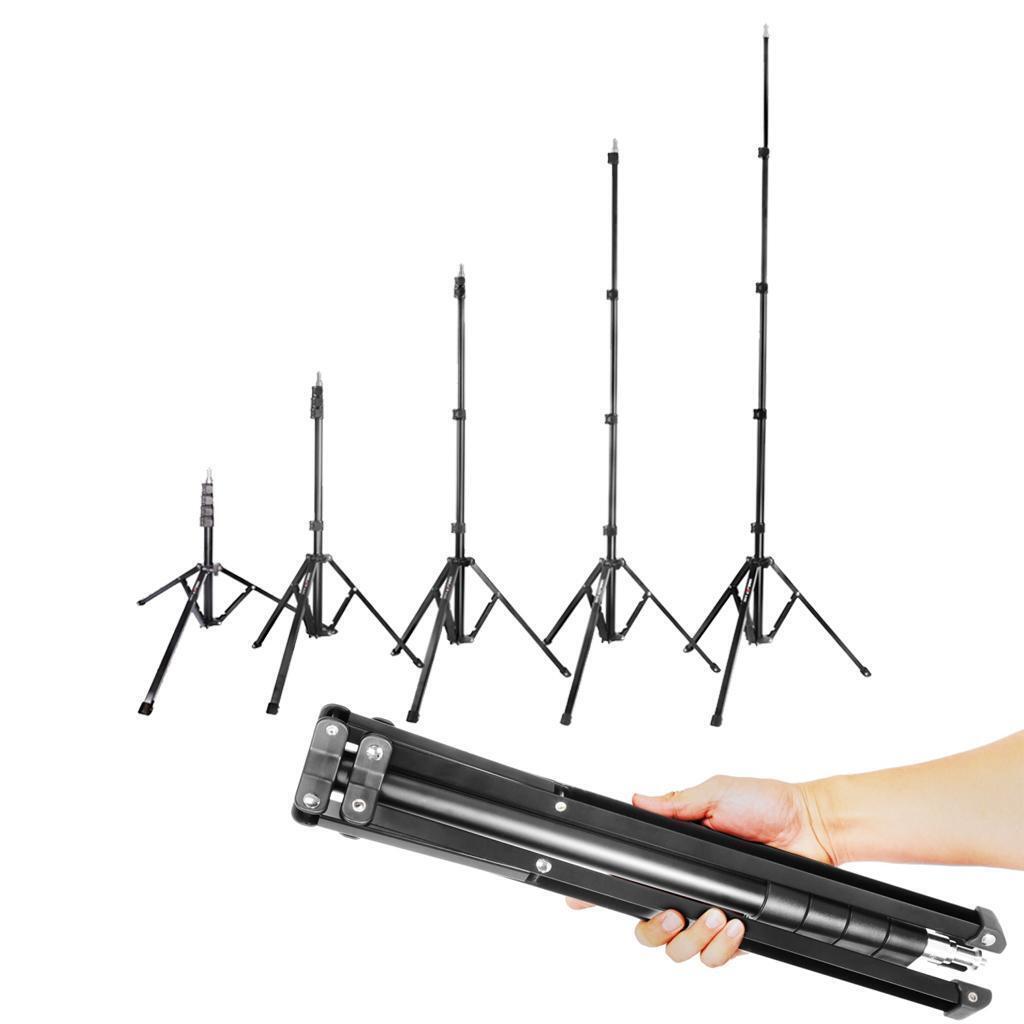 1.8M Portable Aluminum Alloy Tripod Monopod Holder 5Section Travel for Studio