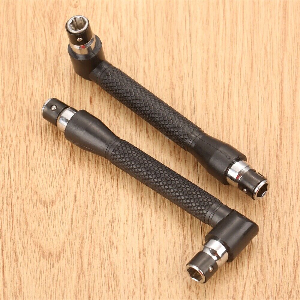 Dual End L Style Rachet Wrench Spanner Handle Driver Tool For Screw Removing Hot