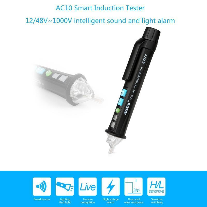 Electrical Tester AC Voltage Tester with LED Flashlight Live/Null Wire /Circuit