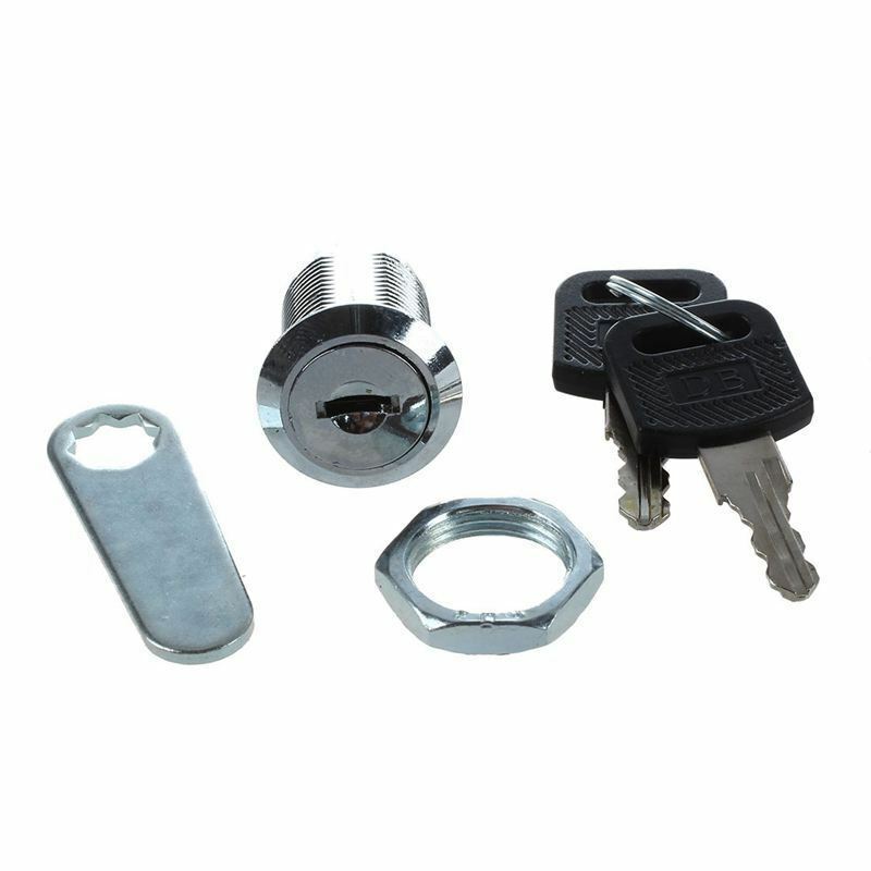 Lock for Door Mailbox Cabinet Drawer Cupboard with 2 Keys Furniture Hardware