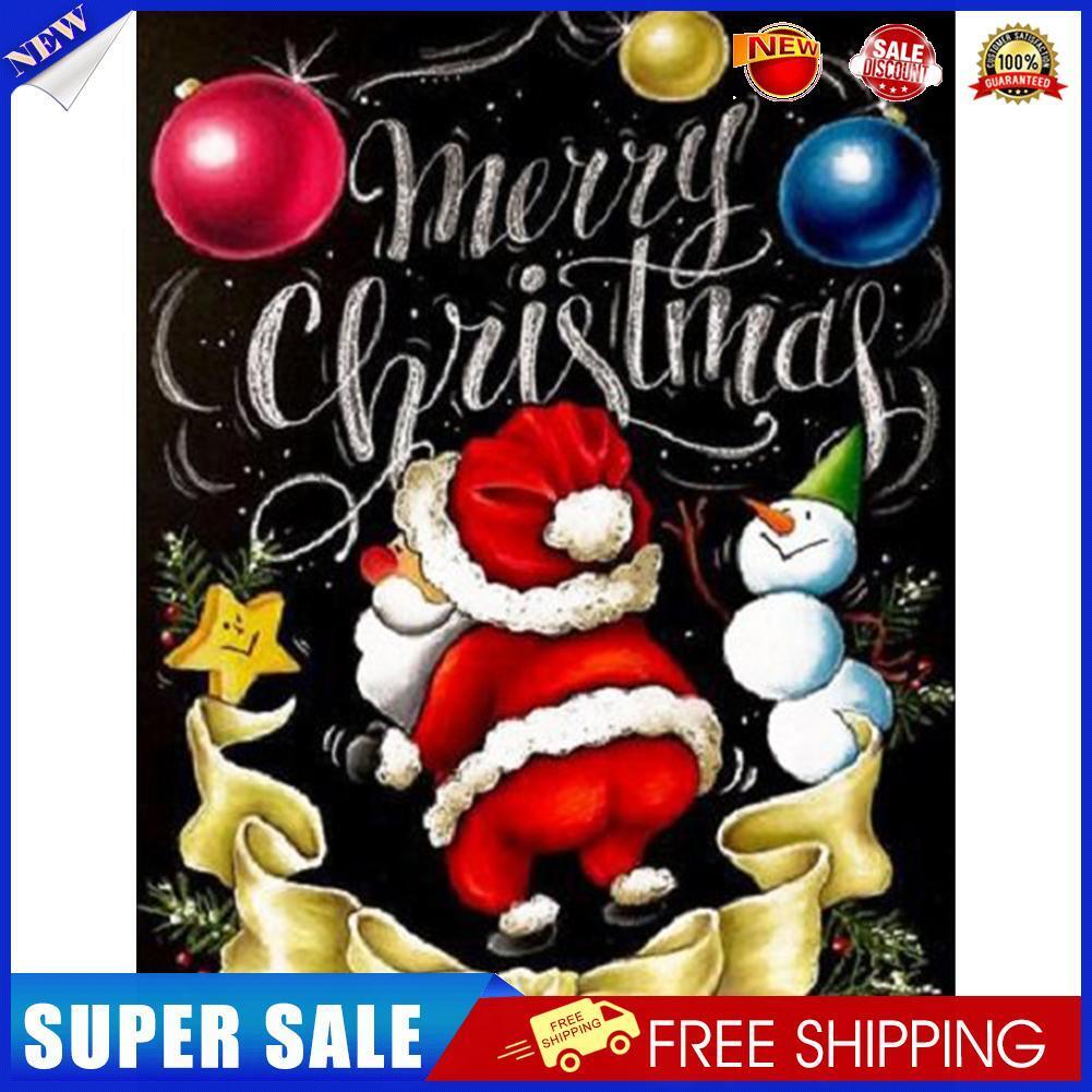 DIY 5D Diamond Painting Full Square Santa Claus Handmade Picture Home Decor