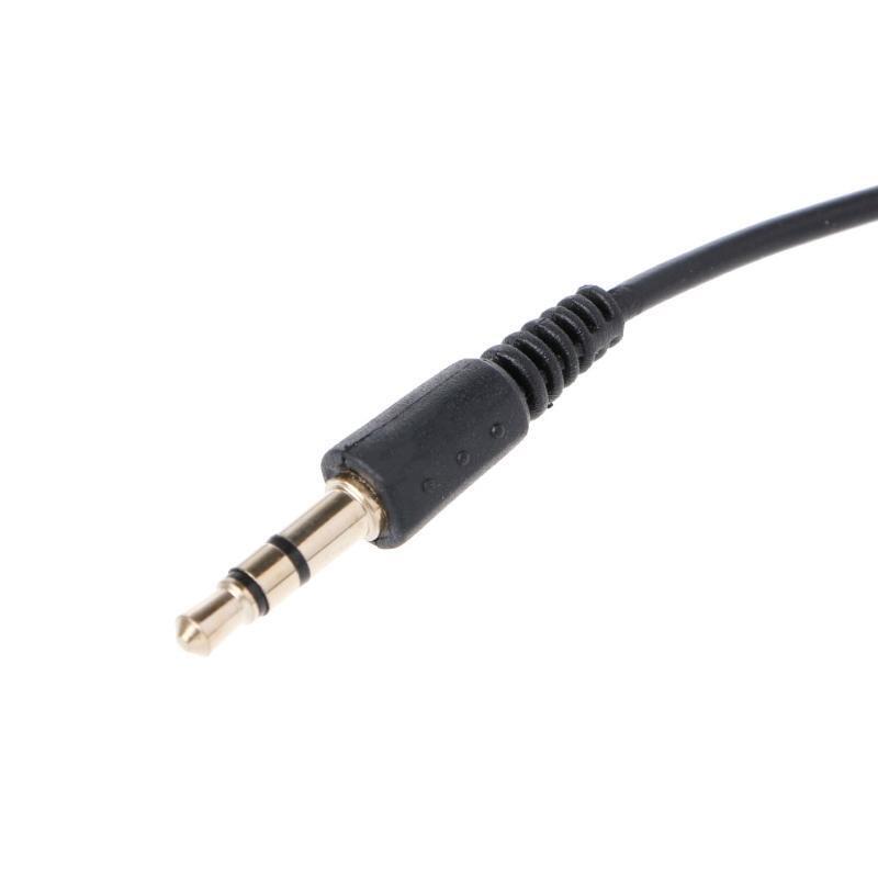 3.5mm Male To Female 3-Pole Plug Jack Stereo Audio Aux Cable With Volume Control