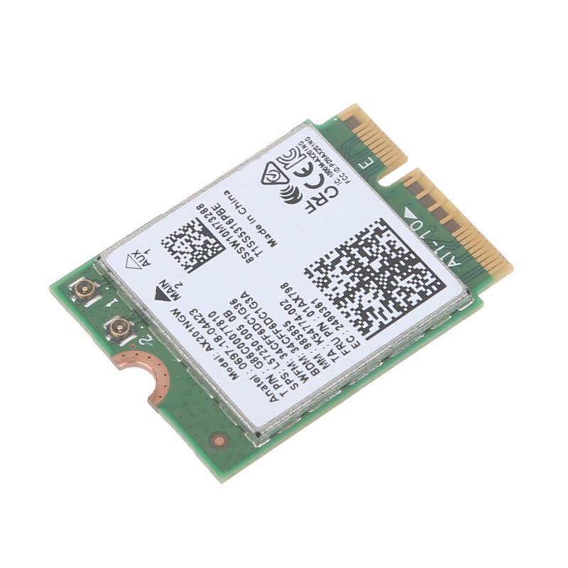 WiFi 6 Card AX201NGW 802.11ac AX Wireless M.2 Key Bluetooth-compatible Adapter