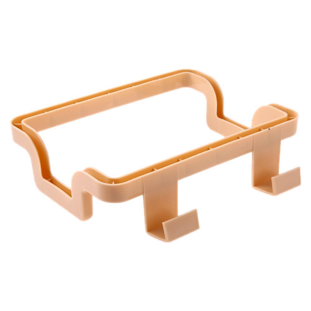 Portable KGarbage Trash Bag Holder Incognito Cabinets Cloth Rack(Beige)