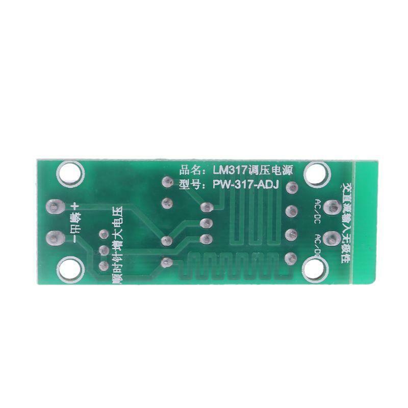 Suite LM317 Module Adjustable Power Supply Regulated Plate Rectifier AC/DC Input