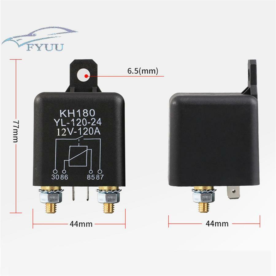 2pcs 12v Motorcycle Universal Wireless Remote Control Battery Disconnect Switch