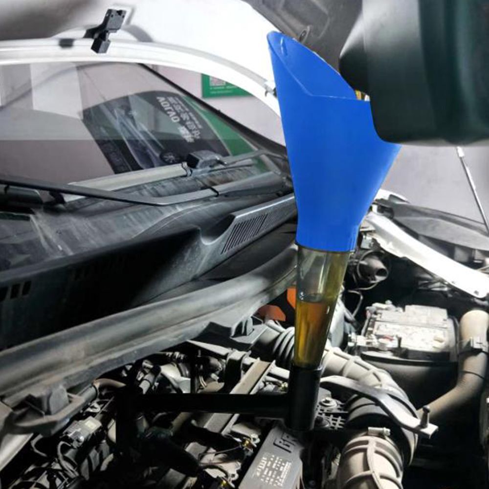 Engine Oil Funnel Universal Oil Funnel Gasoline Funnel Filling Equipment Kit