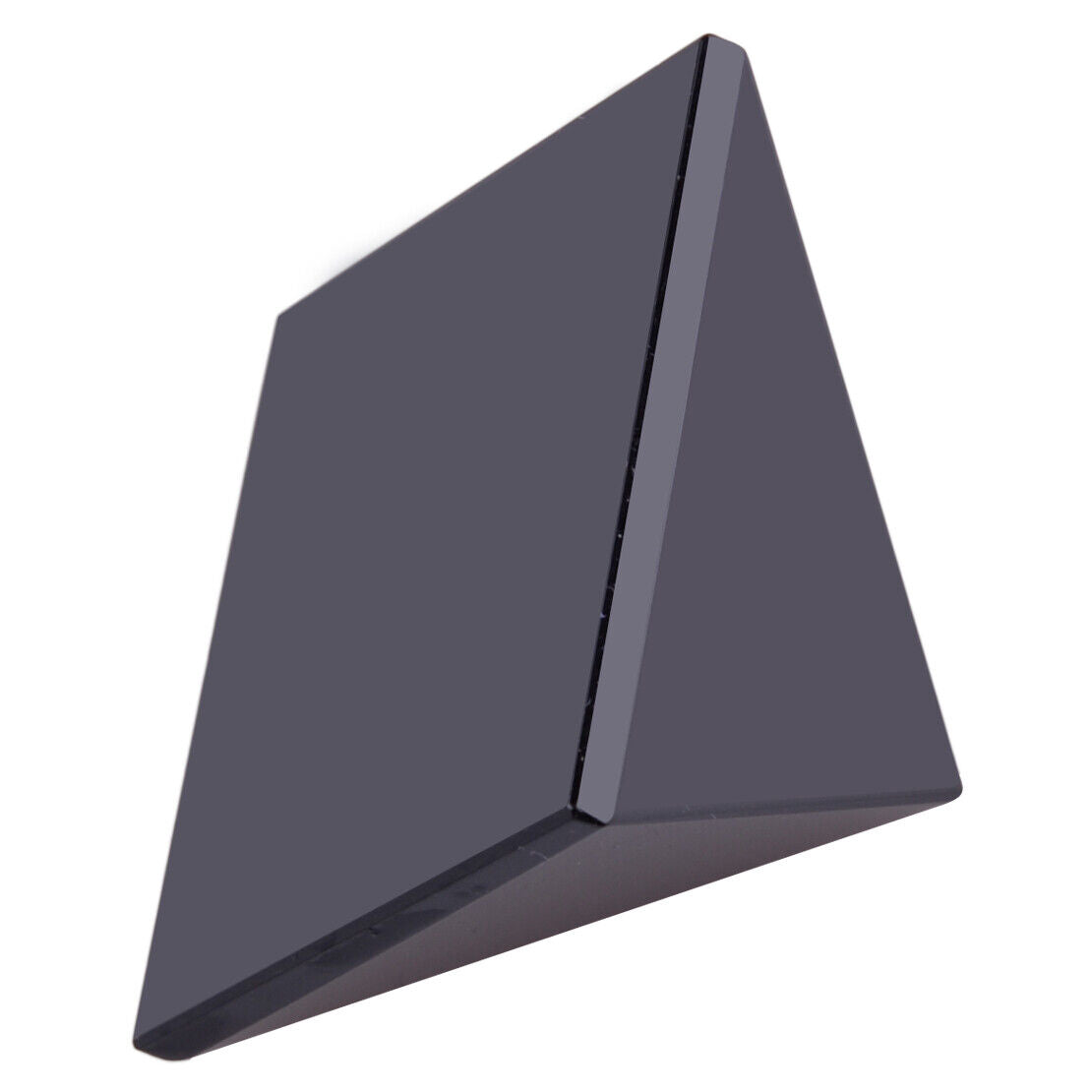 4cm Natural Black Obsidian Crystal Pyramid Stone Rock Healing Home Gifts Li