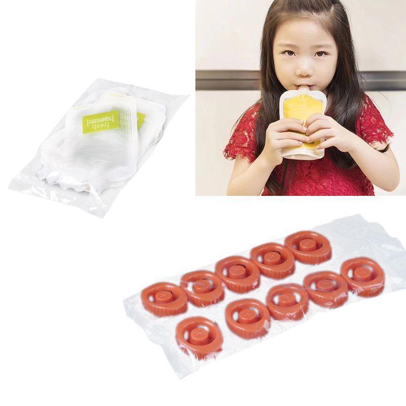Homemade Puree Portable Fruit And Vegetable Food Pouch Milk Bag Milk Bag