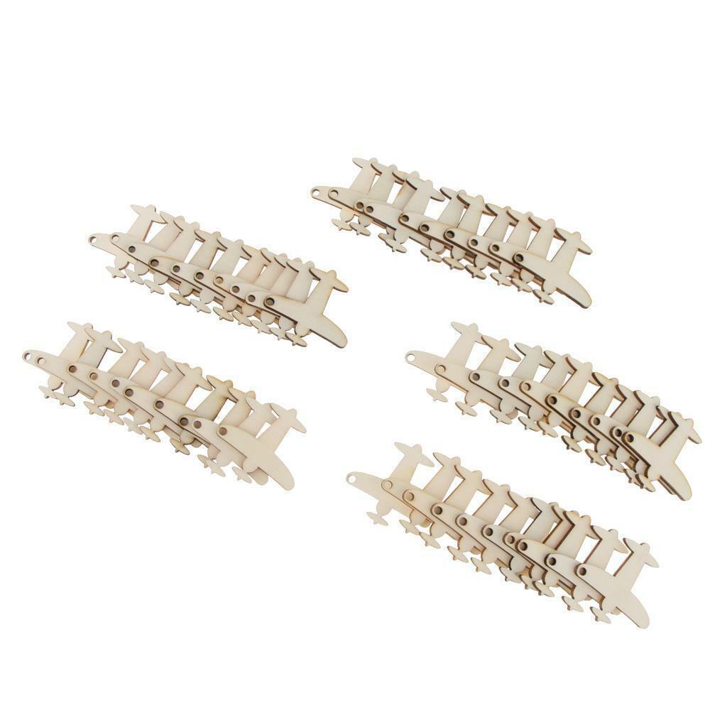 50pcs/ Unifinished  Hanging Ornament  Chip DIY Supplies
