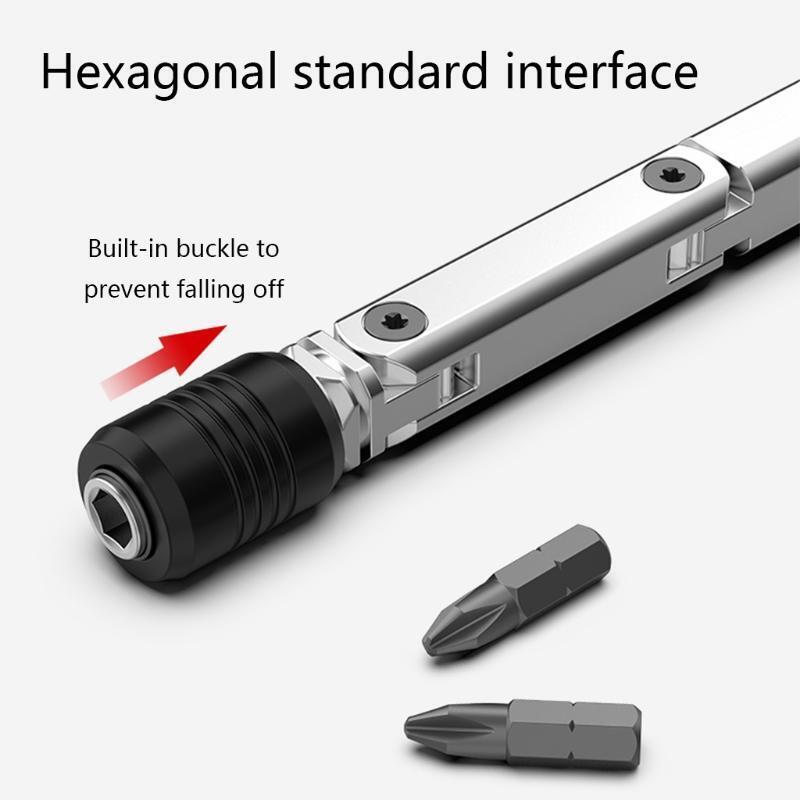 6.35mm Screwdriver Bits Holder Hand Screwdriver Universal Variable Angle