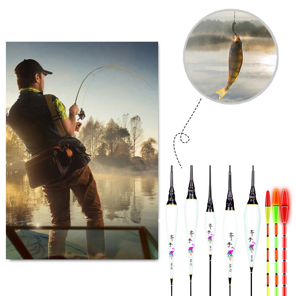 Electric Bite Float Luminous Carp Fish Stick Bobber Fishing Tackle (AK-11)