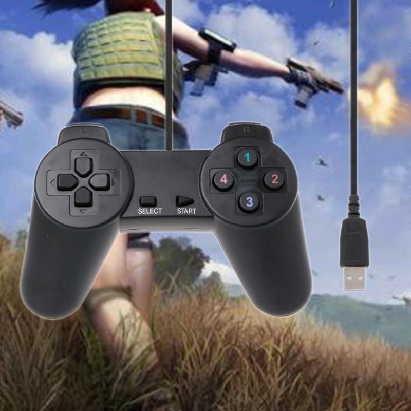 USB 2.0 Gamepad Gaming Joystick Wired Game Controller For Laptop Computer PC