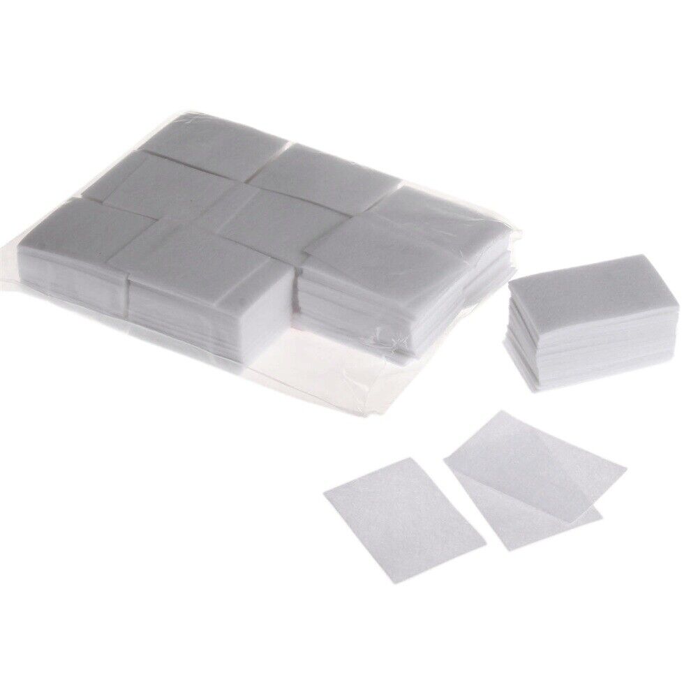 Soft Lint Free Nail Wipes 900Pcs White Manicure Nail Art Polish Cleaner Remover