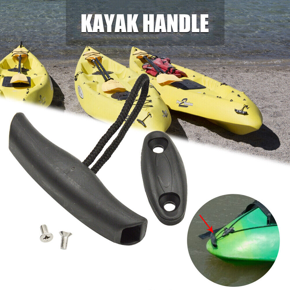 Universal Marine Canoe Kayak T Handle Nylon Dinghy Carry Handle w/ Screws